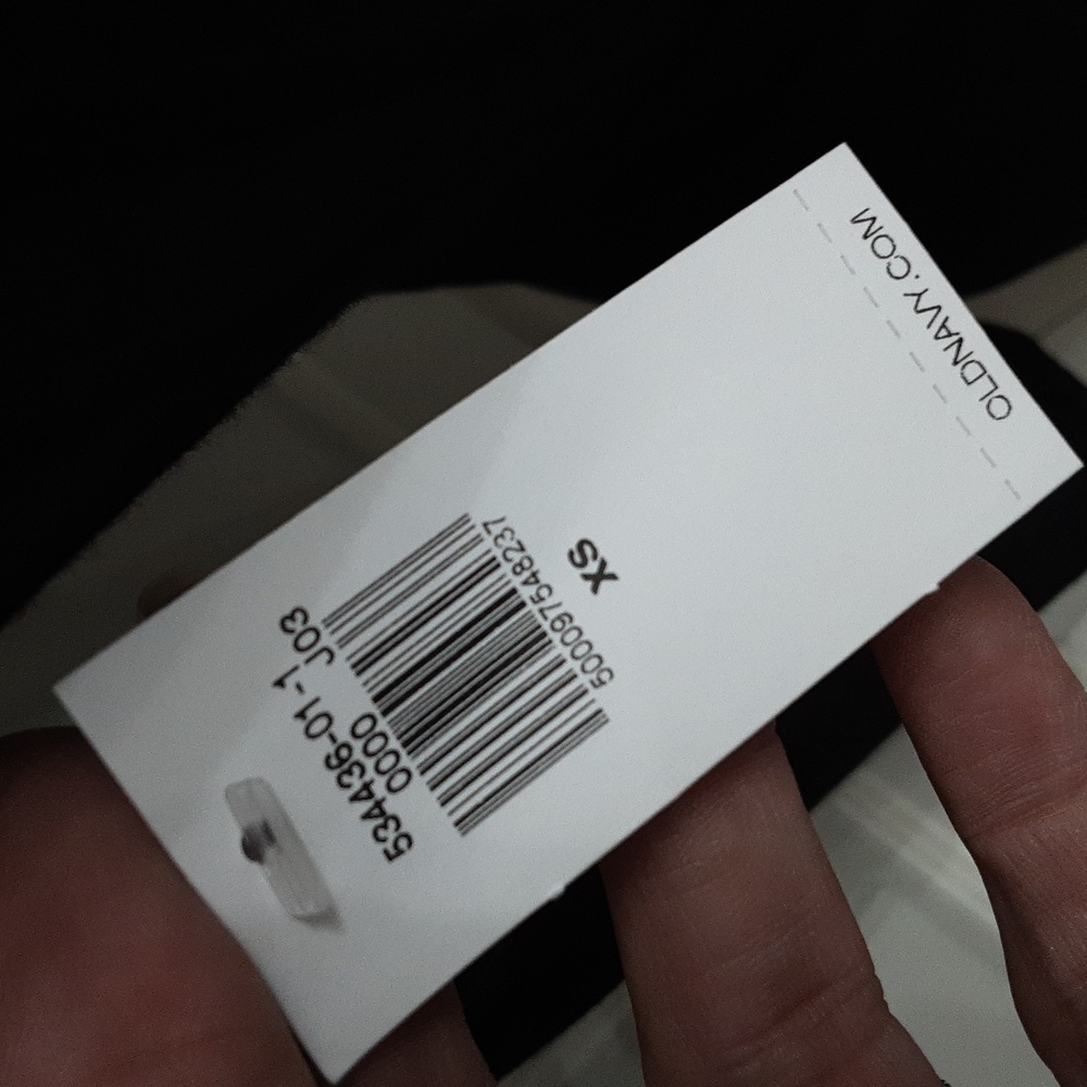 Old Navy Black Fitted Rib-Knit Polo Dress, Long Sleeve, Size XS, NEW with Tag - Picture 7 of 14